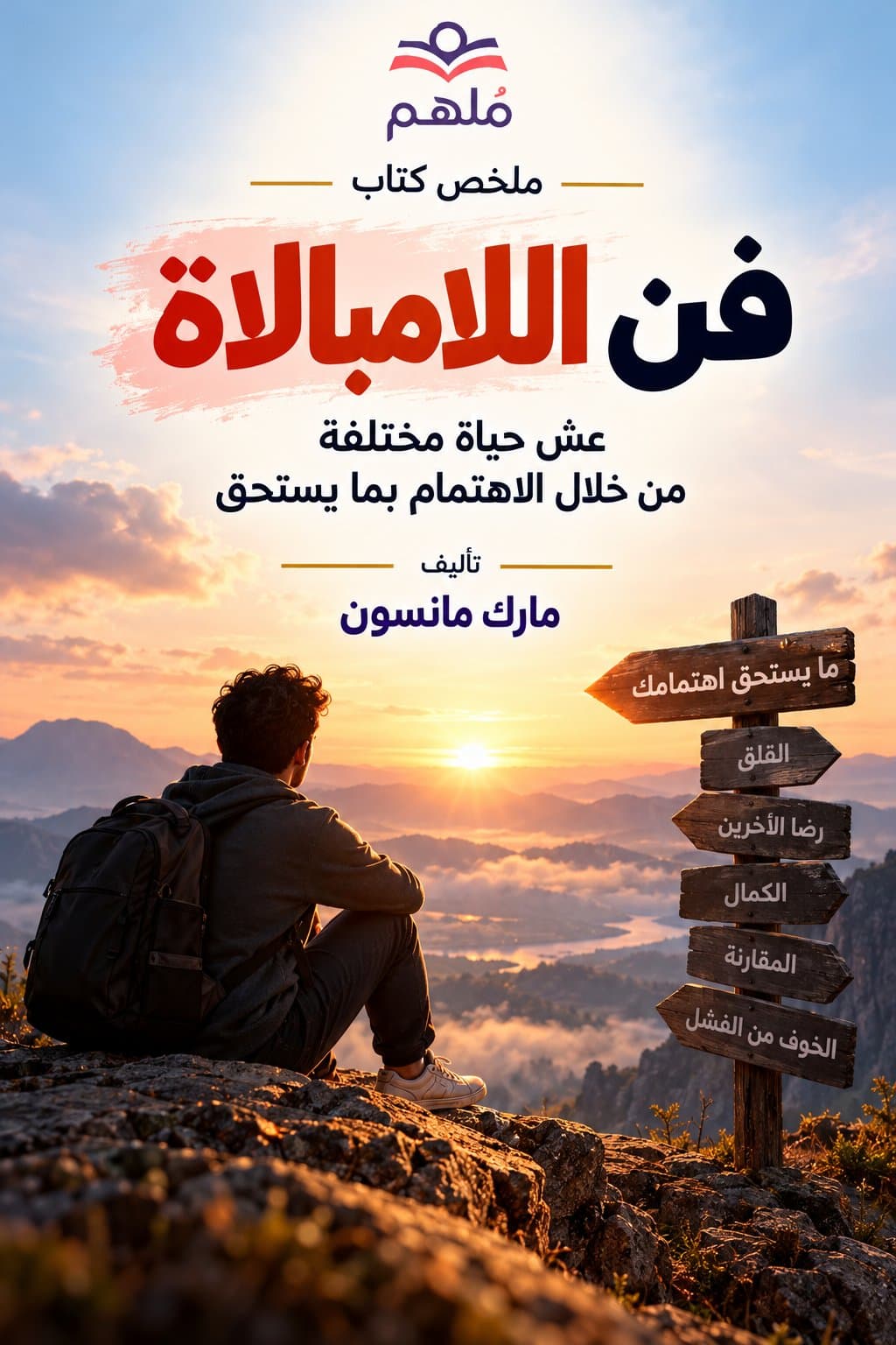 ملخص كتاب «فن اللامبالاة: لعيش حياة تخالف المألوف»